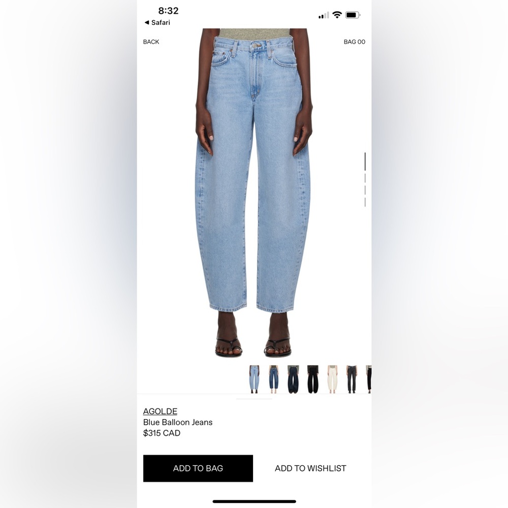 Agolde Balloon Jeans